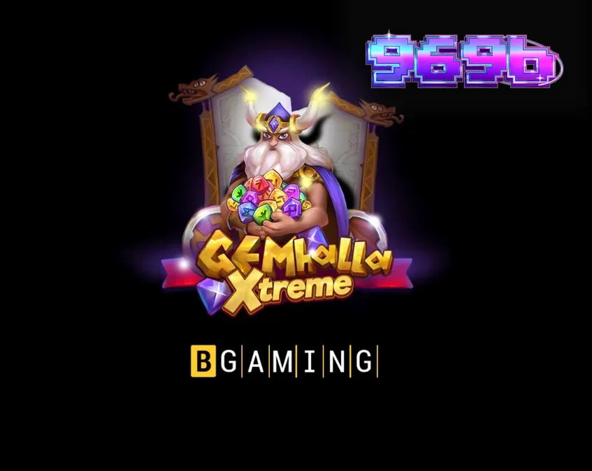 Interface do slot Gemhalla Xtreme com temática de Thor